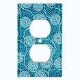 thumbnail image 2 of Metal Light Switch Plate Cover Colorful Safari African Tribal Art Pattern SFR029, 2 of 13