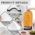 thumbnail image 4 of HELLHERO Orange Blender Dust Cover with Handle Hand Strap Polyester, 4 of 5
