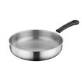 thumbnail image 1 of Matsuzay Sartén doméstica ligera antiadherente para preparar huevos fácilmente, anticaídas y duradera de acero inoxidable Cocina y Comedor 24cm, 1 of 5