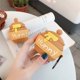 thumbnail image 3 of Funda compatible con Airpods Pro, silicona 3D lindo personaje de dibujos animados divertido Kawaii Airpods funda a prueba de golpes compatible con funda de carga inalámbrica (Honey Pot) brillar Electrónica, 3 of 4