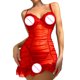 thumbnail image 2 of Gibobby Conjunto de lencería Lenceria Sexy para Mujer Transparente Ropa Interior Lenceria Vestidos de Mujer Sexis Bralette y Tanga Conjunto Interior Mujer(Rojo, CH), 2 of 4