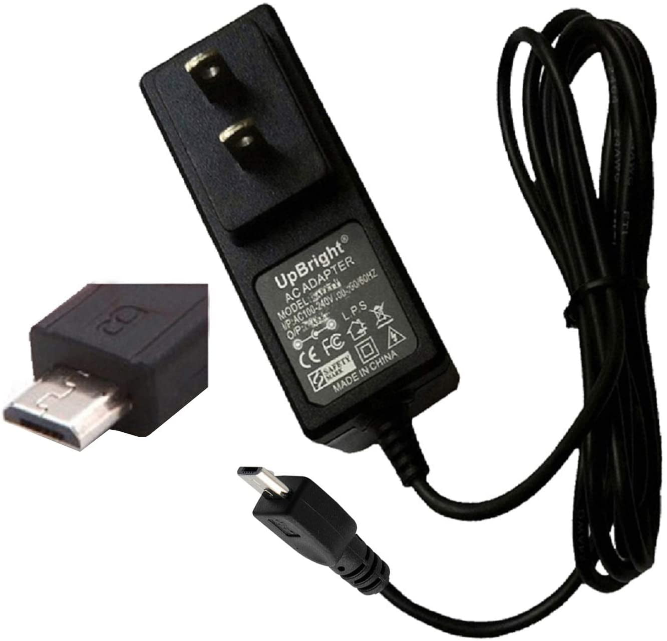 Cable CARGADOR USB compatible con VTech VM344 BU BABY Unidad Cámara Monitor de bebé 