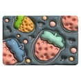 thumbnail image 1 of Diatomaceous Foot Mat Non-slip Rectangle Creative Water Absorption SPA Bathtub Rug Pad, 1 of 5