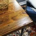 thumbnail image 4 of Natural Geo Table d'Extrémité en Bois de Tuyau Rustique Dublin, 4 of 7