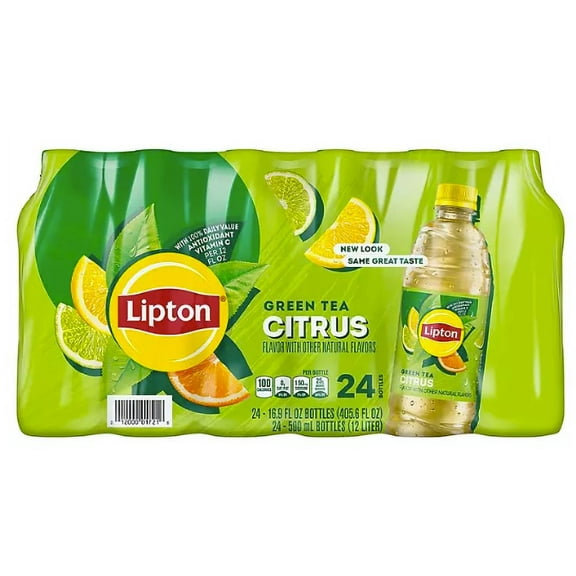 Lipton Green Tea Citrus Iced Tea (16.9 fl. oz. bottles, 24 pk.)