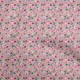 thumbnail image 1 of oneOone Cotton Silk Light Pink Fabric Christmas Sewing Craft Projects Fabric Prints By Yard 42 Inch Wide, 1 of 5