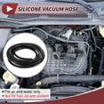 thumbnail image 2 of 12FT 3/16" 4mm ID 3mm Thickness Silicone Vacuum Tubing Hose Automotive Vacuum Line for Air and Water, 2 of 6