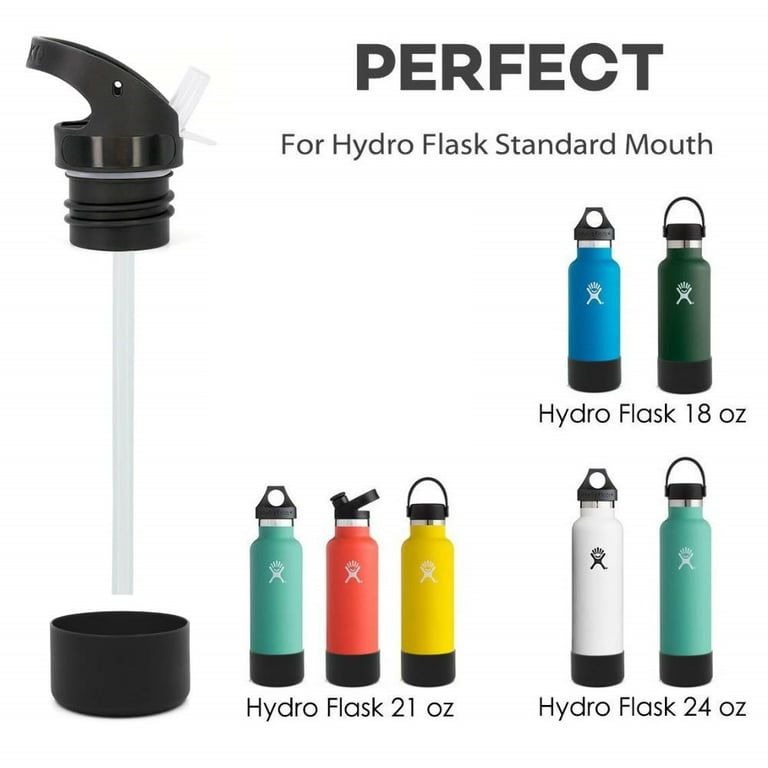  Hydro Flask 12 Oz Kids Wide Mouth Straw Cap And Boot Dew :  Sports & Outdoors