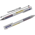 thumbnail image 2 of 8 PCS Multicolor Rollerball Pens 3-in-1 Retractable Gel Pen 3 Colors Barrel Pen Multi Colored Pens in One for Office School Students Party, 2 of 7