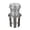 Silver, variant on Walbest Crystal Bling Car Cigarette Lighter 12V, Bling Car Accessories, Rhinestone Auto Interior Accessory, Car Charger Decoration, Glam Car Decor - Silver