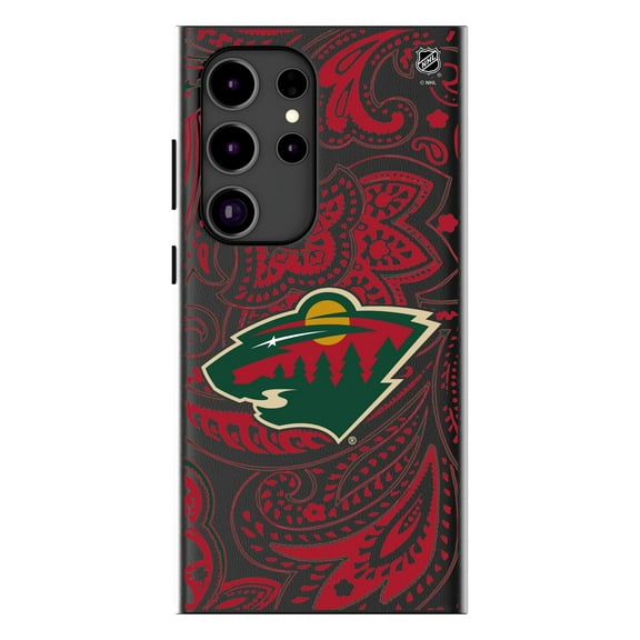 Keyscaper Minnesota Wild Paisley Galaxy Magnetic Bump Case