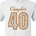 thumbnail image 4 of Inktastic Chapter 40 Fortieth Birthday Leopard Print T-Shirt, 4 of 5