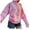Pink, variant on ICHUANYI Womens Trendy Tie-dye Hooded Drawstring Oversized Colorful Hoodies Pullover Sweatshirts Casual Loose Long Sleeve Tops Shirts with Pocket