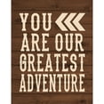 thumbnail image 3 of Robinson, Tamara 12x14 Black Modern Framed Museum Art Print Titled - You Are Our Greatest Adventure, 3 of 5