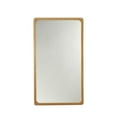 thumbnail image 1 of Chloe Lighting CH8M826MW37-FRT 24 in. Reflection Round Framed Wall Mirror, Maple, 1 of 1