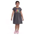 thumbnail image 3 of Pink Floyd Girls’ Play Dress with Short Sleeves, 2-Pack, Sizes 4-16, 3 of 9