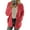 Pink M, variant on Winter Women Jacket with Double Pockets Thick Fleece Single-breasted Cardigan Long Sleeves Warm Windproof Heat Retention Outdoor Coat