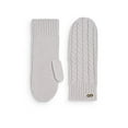 thumbnail image 1 of Cole Haan Women's Cable Knit Mittens, Grey, 1 of 1