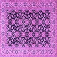 thumbnail image 1 of Ahgly Company Indoor Square Persian Purple Traditional Area Rugs, 6' Square, 1 of 4