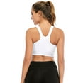 thumbnail image 5 of FUTATA Womens Sports Bra Padded Seamless Racerback Workout Bras High Impact Push-Up Post Op Bras Tank Tops For Yoga Running Gym Training, 5 of 8