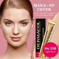thumbnail image 2 of Base Dermacol mate de cobertura total con SPF30 30 ml, tono 208, 2 of 8