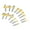 0.25in Shank no box, variant on 15PCS 1/4in 1/2in 6mm 8mm Shank Bit Set Trimming Straight Beading Milling Cutter Carbide Cutting Woodworking Tools ,Great Multi-Purpose Application