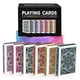 thumbnail image 1 of Metsyth Naipes Paquete de 12 barajas de cartas Juego de cartas de póquer Naipes estándar a granel con 6 colores brillantes Juegos de cartas para adultos y familia Adecuado para Nertz Camping Travel Ca, 1 of 5