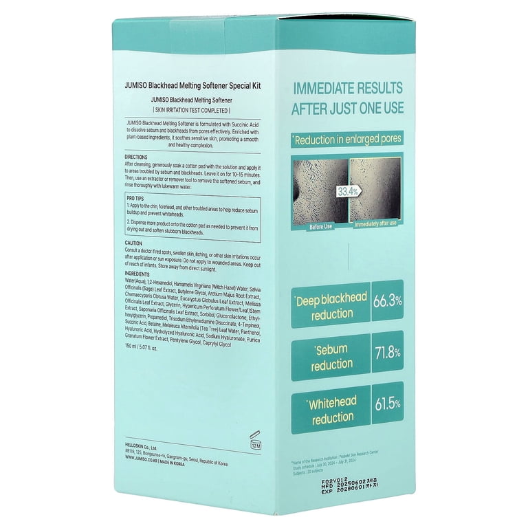 Jumiso Blackhead Melting Softener Special Kit, 52 Piece Kit