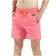 thumbnail image 1 of asjyhkr Gym Shorts for Men Drawstring Elastic Waisted Quick Drying Athletic Shorts with Zip Pockets Workout Beach Shorts, 1 of 2