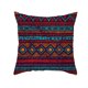 thumbnail image 3 of Funda de almohada de terciopelo piel de melocotón con patrón geométrico bohemio funda de almohada vintage, 3 of 6