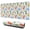 Colorful Dinosaurs Skating, variant on Long Mouse Pads for Desk,Colorful Dinosaurs Space Pattern Desk Mats on Top Of Desks, Desk Mouse Pad Extra Large with 3mm Non-Slip Base and Stitched Edge for Gaming,Office,Work,Home 47.3"x23.6"