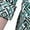 Green Diatribe, variant on Womens Petites Woven Printed Shirtdress