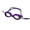 Purple, variant on Storm Lil Swimmer Kids Swim Goggles - Blue