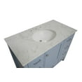 thumbnail image 4 of Horizon 42" Bathroom Vanity with Powder Blue Cabinet and Engineered Carrara Top, 4 of 5