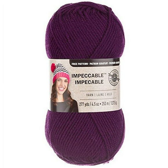 Loops & Threads Impeccable Yarn 4.5 oz. One Ball - Amethyst