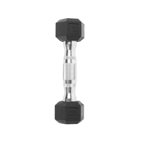 CAP Barbell Coated Hex Dumbbell, Single 3lbs (Best Barbells For Home)