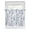 White Blue, variant on Half Window Curtains 24 Inches Long, Blue White Spring Floral Window Treatment Curtain Drapes, Summer Botanical Birds Short Curtains Tiers for Kitchen Over Sink, 27.5"x24", 2 Panels