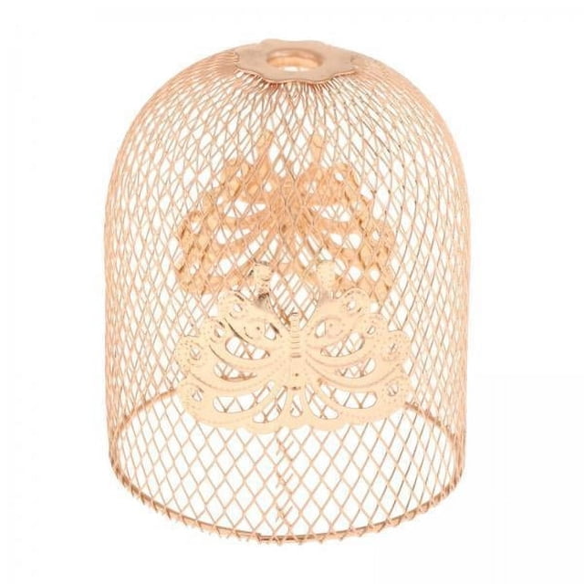 2x Lámpara Colgante De Alambre De Metal, Cubierta De Luz Colgante Para Decoración De Dormitorio Y Baño