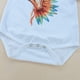 thumbnail image 4 of Newborn Infant Baby Girls Clothes Set 2024 Summer Feather Printing Romper+Tassels Shorts+Headband 3Pcs Babe Kids Girls Sets, 4 of 4