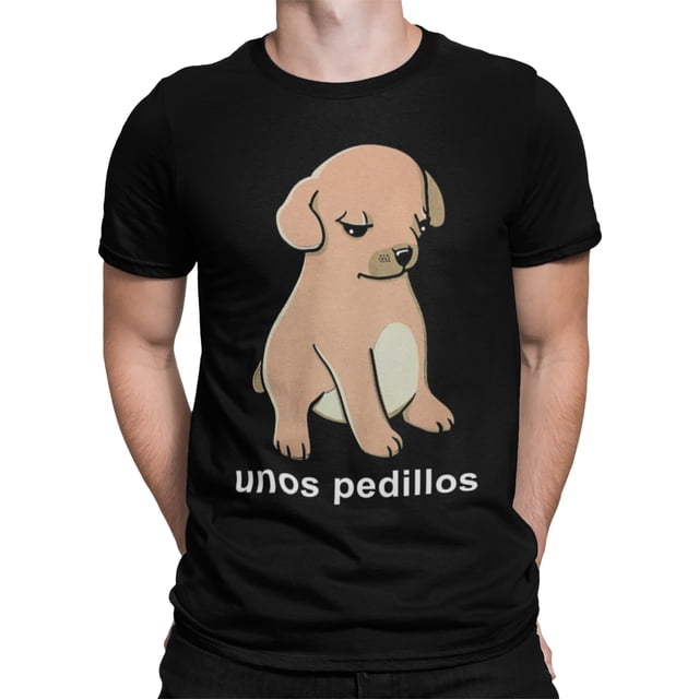Playera Perrito Meme Unos Pedillos Caballero Once Playera manga corta