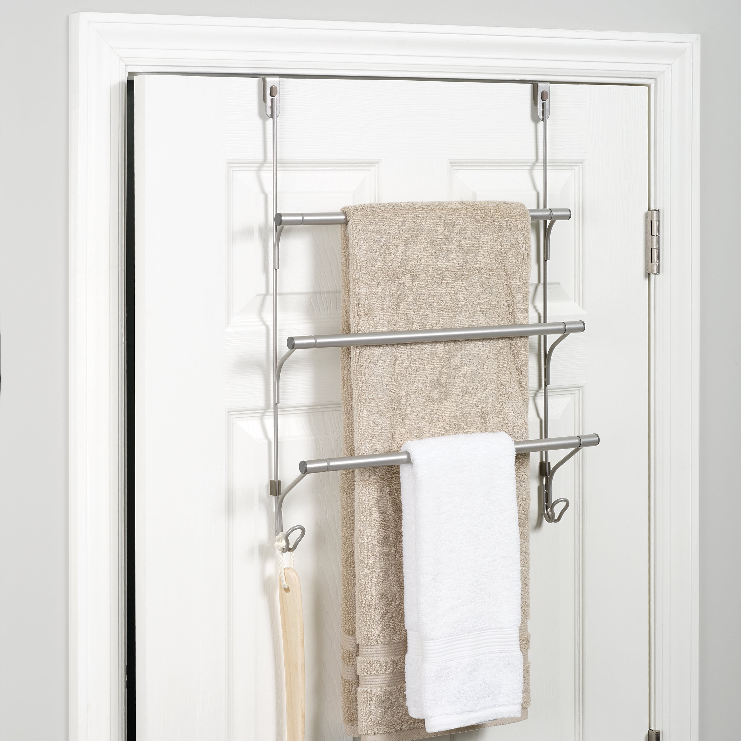 Bathsense over the door towel rack with 4 hooks sale