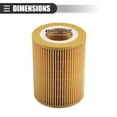 thumbnail image 3 of 1 Juego de Filtro de Aceite del Motor con Junta para BMW 330Ci 2001-2006 para BMW 328i 1996-2000 No.11427512300 Amarillo, 3 of 7