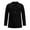 Black, variant on Xysaqa Men's Lightweight Cargo Jacket Casual Button Up Multi-Pocket Military Shirt Jacket Mens Spring Fall Windbreaker Outwear with Belt Black