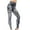 Gray, variant on GaThRRgYP Womens Pants,Women Casual Pants Imitation Leggings Women's Super Elastic Ladies Slim Trousers Black S