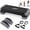 Grey, variant on BarefHaven Aerobic Step Platform, 660lbs Adjustable 5 in 1 Exercise Stepper,Grey