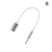 USB-3.1 Type C Male To 3.5mm Earphone Headphone Jack-DAC Female Adapter Cable V5W8