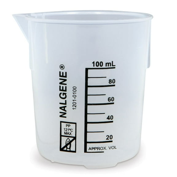 Nalgene Griffin Beaker, Low Form, Polypropylene, 100 Ml