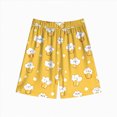 thumbnail image 5 of TOWED22 Kids Toddler Girl Sweet Summer Clothing 2 Piece Sleeveless Tank Shirts and Shorts Adorable Casual Sets with Pockets(Yellow,4-5 Y), 5 of 5