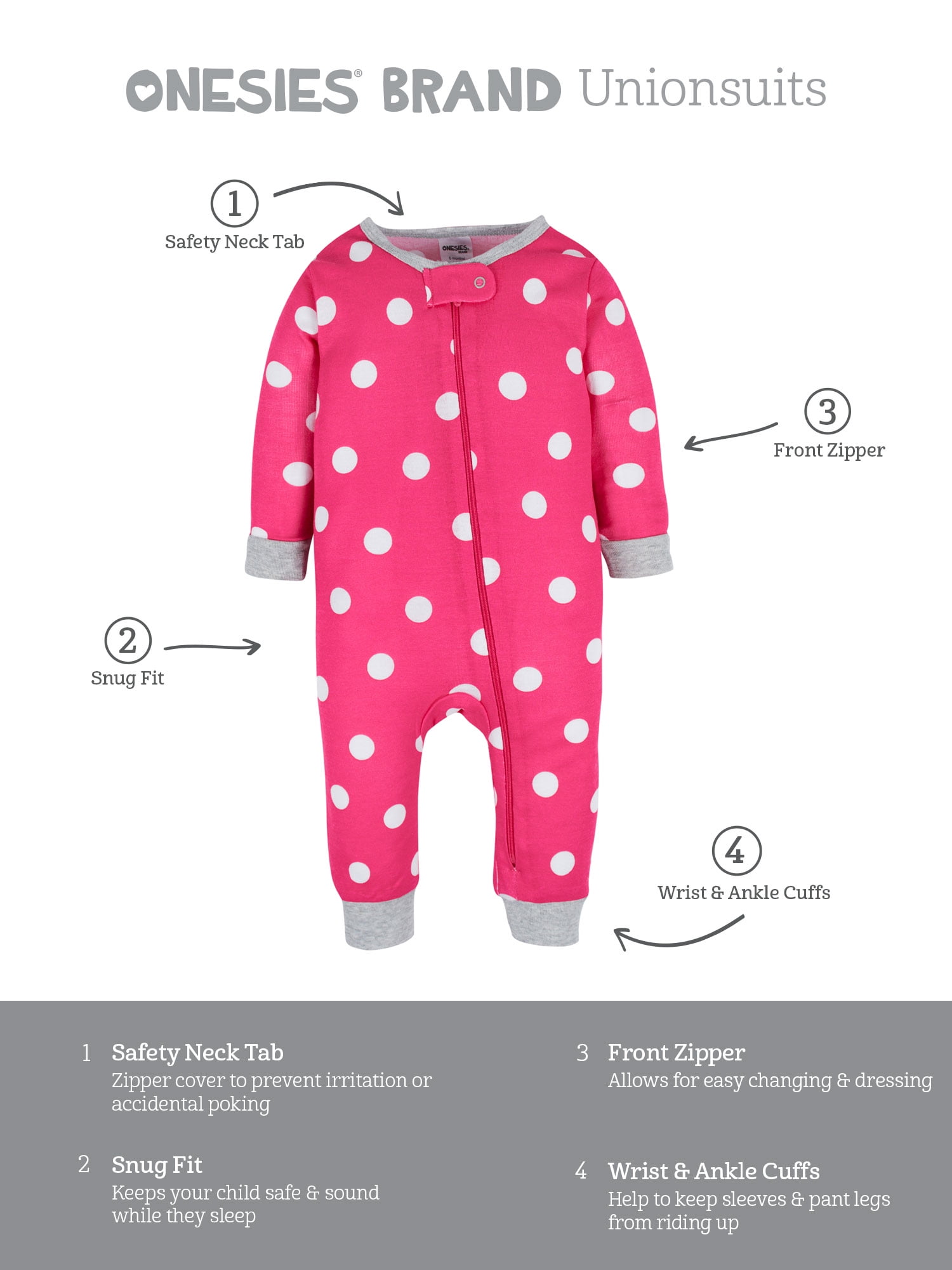 Footless sleepsuits baby girl 2025