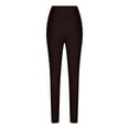 thumbnail image 4 of Admvng Womens Leggings Velvet Winter Tight Tight Stretch Fitness Pants Yoga Pants, Size XL-4XL, 4 of 5